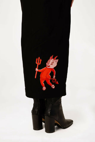 Bull Denim Zipper Dress