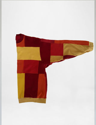 quilt patchwork sweatshirt
