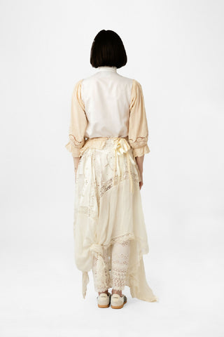 Lace Cuttaway Skirt