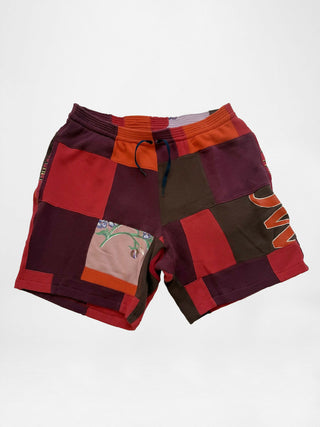 quilt patchwork shorts