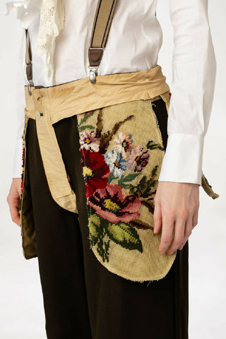 Field & Flora Reconstructed WWII Wool Trousers