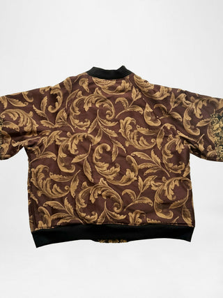 patchwork bomber jacket