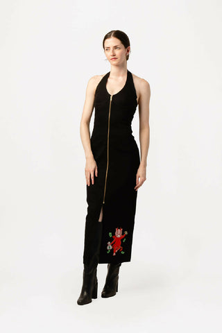 Bull Denim Zipper Dress
