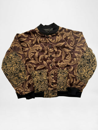 patchwork bomber jacket