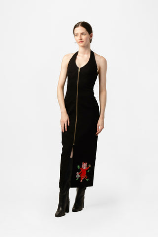 Bull Denim Zipper Dress