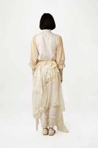 Lace Cuttaway Skirt