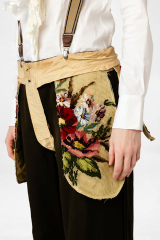 Field & Flora Reconstructed WWII Wool Trousers