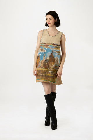 Burlap Dress
